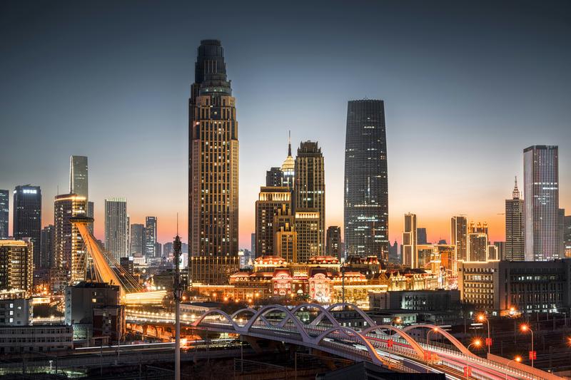 Tianjin English tour guide Five Avenues and Haihe River